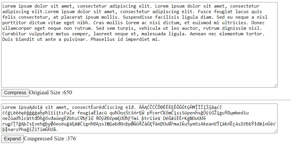 Implementation Of Gzip In JavaScript Delft Stack